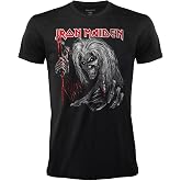 Iron Maiden Official Rock Black T-Shirt. Heavy Metal Band. Cotton. Unisex. Adult Child.
