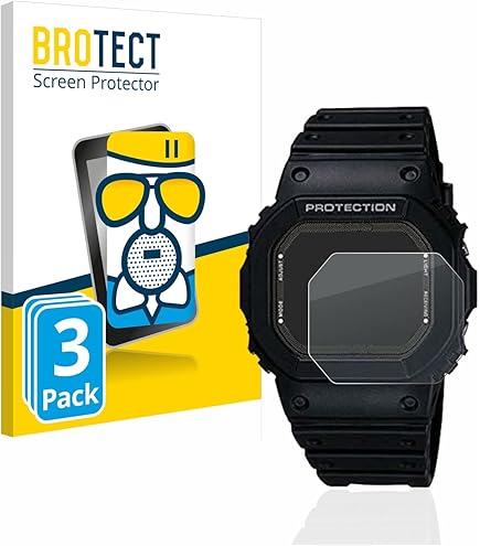 BROTECT AirGlass Schutzfolie Für Casio AE-1600H - 9H Kratzfest, Anti-Fingerprint, Made In Germany
