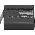 3.7 Li-Ion Battery 900Mah 3.33Wh, Action Camera Replacement Battery 3.7V 900mAh Li‑ion Battery Original Sport Camera Batteries for SJCAM SJ4000 SJ5000 M10 Camera