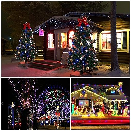 CITRA 45M Black Wire Fairy String Tree Twinkle Lights 8 Modes for Diwali Christmas Party, Outdoor, Garden, Wedding, Home Decoration (Multi) - Image 4