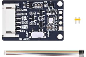 SEENGREAT BME688 Environmental Sensor Module, AI-Enhanced, Monitors Temperature, Humidity, Pressure & Gas, I2C/SPI, 3.3V/5V Compatible for Raspberry Pi, Arduino, ESP32, IoT & Air Quality Projects