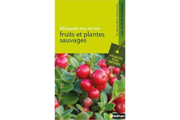 Fruits et plantes sauvages - Miniguide nature tout-terrain