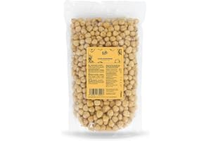 ‎KORO KoRo - Haselnusskerne leicht geröstet und blanchiert 1 kg - Geschälte Haselnüsse ohne Zusätze und Konservierungsstoffe perfekt zum Backen oder als Snack
