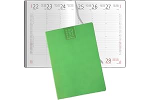 GENERIC Agenda 2024 - Agenda settimanale 2024 - Agenda verticale 17x24 cm- Copertina morbida in simil pelle- weekly planner 2024-Made in italy