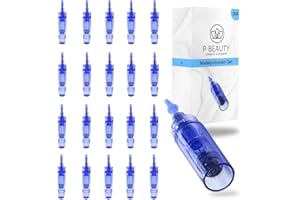 P-Beauty - Cartucce ad ago universali per dispositivo A1 Dermapen - Microneedling con microaghi per il rinnovamento della pelle, anti-invecchiamento, cicatrici da acne, macchie di pigmento - per tutte
