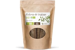 Bâtons de Réglisse Bio - Planète au Naturel - 50 g