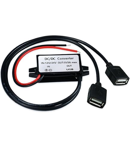Adattatore USB Da 12V A 5V Con Uscita Type-C: Convertitore Di Tensione Per Auto, Impermeabile E Compatto. Potenza 15W (3A), Efficienza Al 96% E Protezioni Multiple. Perfetto Per GPS, Dash Cam E Altro.