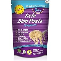 Eat Water Keto Slim Shirataki Noodles (Pack Of 6 X 270g) Organic Konjac Flour & Oats Noodles, Zero Carb, Low Calorie, Gluten, Fat & Sugar Free, Vegan High Fibre Ready To Eat