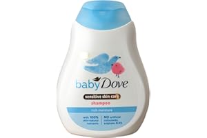 Baby DOVE Rich Moisture Shampoo & Lotion 2x 200ml Pflege-Set - sanft, hypoallergen und pH-neutral