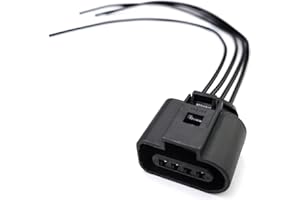 Young Wolf 4 Pin Wired Pigtail for 1J0973704 4819035 MAP & Air Temp Sensors Wiper Motors Oxygen Sensors