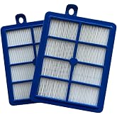ELECTRIC BROOM HEPA FILTER - BLUE PLASTIC - 2 PIECES - COMPATIBLE WITH ELECTROLUX - AEG - AR&Ccedil;ELİK - ARNICA - PHILIPS - MODELS