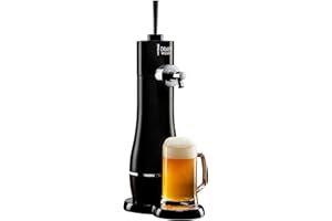 Menkind Draft Wizard Ultrasonic Frothing Home Beer Dispenser for Can & Bottle Edition