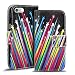 Produktbild iPhone 6s Plus, 6 Plus Muster Hülle, Conie Mobile Handytasche Bookstyle Schutzhülle Motiv Bilderhülle Wallet Tasche, PU Leder Tasche