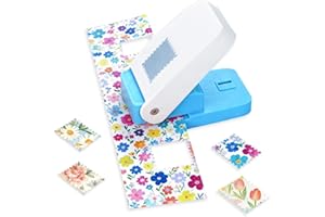 COSIESNEST Postage Stamp Paper Punch New Postage Stamp Pattern Paper Punch for Crafts DIY Handicraft Tool for Cardboard Scrapbooking DIY Card Making (Stamps)