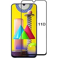 BEHAV Tempered Glass for Samsung Galaxy M21 / M31 Screen Protector Full HD Quality Edge to Edge Coverage for Samsung Galaxy M21/ M31 (BLACK)