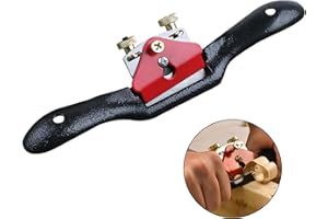 Spokeshave Tool - ShiningUU Adjustable 10 Inch Wood Planer, Hand Planer for Woodworking, Wood Carving, Door Planing, Wood Cutting/Engraving/Grain Tools | Hand Tool for DIY Enthusiasts