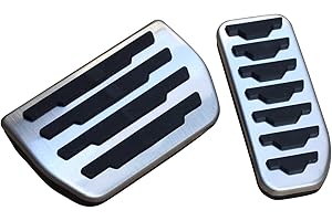 AUTO-spro - Set di copri pedale freno a gas per Evoque Velar Discovery Sport forXE XF E-Pace