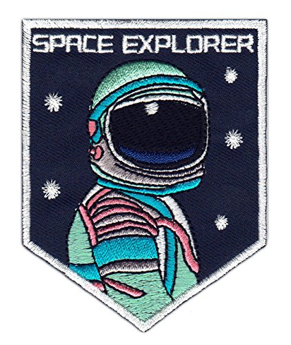 Astronaut Aufnäher Bügelbild