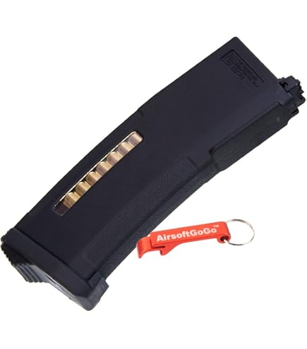 Chargeur Flash Tomtac Airsoft M4 LONEX Métal Noir 360 Billes - Cordon Pull Cord ASG