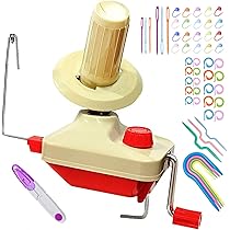 Jadpes Avvolgitore Manuale Per Lana A Sfera - Arcolaio Da Tavolo Per Cucito E Maglieria - 6