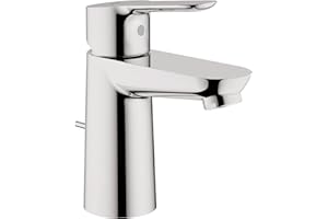 Grohe Start Edge 23342000 Miscelatore Monocomando per Lavabo, Taglia S, Cromo