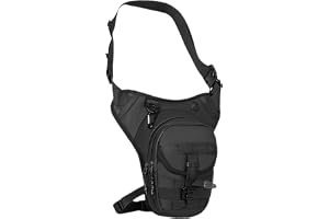 Motorcycle Drop Leg Bag, Riding Fanny Pack with Strap, Multi-Pocket Thigh Storage Pouch, Portable Hip Bag, Travelling Accesso