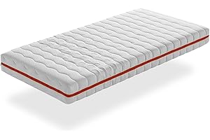 DORMISSIMO Matelas 90X190 LIT Enfants Épaisseur 18 CM ZAFIR - Mousse, Antiacarien et Déhoussable, idéal pour Les Lits gigognes et lit cabane