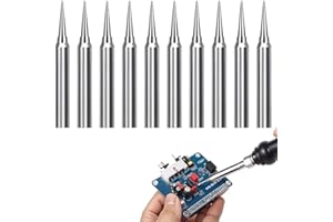VURYAPI 10 Pièces 900M-T-I Pointes à Souder, Pointes de Fer à Souder Sans Plomb Pointes de Fer à Souder Micro X-Tronic Remplaçables, Pointes à Souder 900M-T-I Outil de Soudage