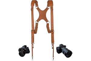 4J LEDR Correa cámara de Fotos,Camara Fotografica Profesional Correa para Camara Fotografica,Correa de Hombro de cámara,Correa de Cuero para cámara,Equipo de cámara múLtiple para Correa Dslr/Slr