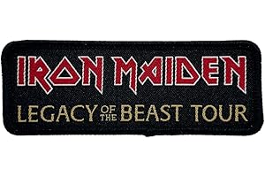 GLOBAL MERCHANDISING SERVICES Iron Maiden Legacy of The Beast Patch