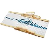 Innfeeltech 100 Pcs 1/4W 1% Tolerance 470 Ohm Metal Film Resistor Resistance for DIY Project and Experiments