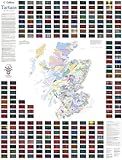 Image de Tartans Map of Scotland (Collins Pictorial Maps)
