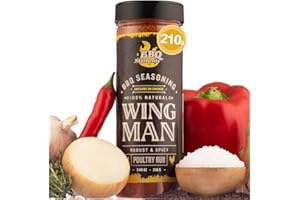 BBQ Moments Original Barbecue Dry Rub Especias, Perfecto Para Pollo, Jamon, Lomo, Pescado, Verduras Frescas, Carne Seca, Cerdo, Especias y Condimentos Organicos, 210g (7.4 Oz)