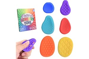 EEPLUYTY Fidget Toys sensoryczne kamienie sensoryczne, zabawka antystresowa, redukuje stres dla dzieci i dorosłych