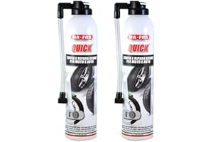 HITOPSELLER 2X Mafra Ma-fra Quick Gonfia e Ripara Gomme Pneumatici