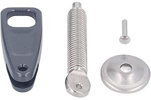 XIUGANPO Boat Motor Handle Transom Clamp Screw Assembly Aluminum Outboard Pad Plate Pin, Outboard Motor Transom Clamp Screw for Boats for AST Installation