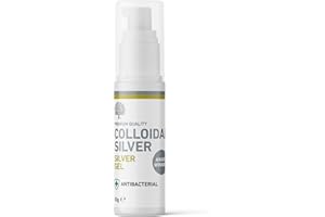 NATURES GREATEST SECRET Nature’s Greatest Secret Colloidal Silver Multi-Purpose Gel 98% – Travel Size Pump, Bergamot, Amber Colloidal Silver – On-the-Go Hygiene – 50 g