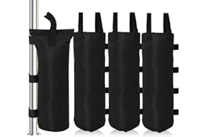Meyagot 4er Set Pavillon Sandsäcke, Pavillon Gewichte, Sand Tasche, Sandsäcke Pavillonstandfüße Sandsack Beschwerung Sandsäcke Zum Befüllen Gewichtstaschen Für Pavillon Partyzelt Baldachin