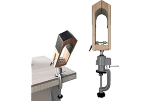 CHEYLIZI Pony con cucitura in legno, strumenti e forniture per la lavorazione del cuoio per cucire in legno e fai da te regolabili ruotano a 360 gradi in pelle, pony in pelle per cucire a mano artigianato