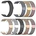Produktbild GSYClbf Für Samsung Galaxy Huawei Garmin Einzigartige Kreativität 20mm / 22mm Smart Watch Band Strap Ersatz Für Samsung Galaxy Huawei Garmin Champagne Golden 20mm
