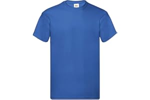 Fruit of The Loom Herren Original T Kurzärmeliges Rundhals-T-Shirt (1er Pack)