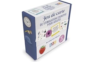 Editorial GEU Jeux DE SOCIÉTÉ Adulte | Memory Adulte | Jeux Alzheimer | Cartes De Stimulation Cognitive | Améliorez, La Mémoire, L'attention, Le Langage | Jeu pour Senior