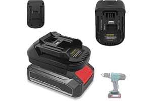 URUN Adapter for Einhell 18 V Lithium Battery Converter for Makita 18 V Lithium Battery, Convert to Makita 18 V Battery for Makita 18 V Lithium Battery Tool