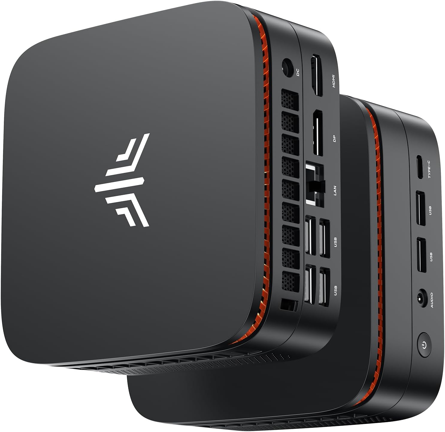 NiPoGi Pinova P1 Mini PC ΑΜD Ryzen 3300U(4C/4T,hasta 3.5GHz, Mejor Que 3200U/3250U) 16GB DDR4 512GB SSD Pantalla Triple 4K(DP 1.4+HDMI 2.0+USB 3.2 Type-C) WiFi 2,4 G/5G BT5.2 RJ45 Gigabit VESA