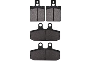 KYN For HONDA CRM 125 RL/RM/R/RP/RR/RV/RX 1990 1991 1992 1993 1994 1995 1996 1997 1998 1999 CRM125 Pastillas de Freno traseras Delanteras de Motocicleta Disco orgánico