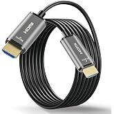 OFFCUP 8K Fibra &oacute;ptica CABLE HDMI 15 Metros, Cable HDMI 2.1 48Gbps Ultra HD Cable, Soporte 8K@60Hz 4K@240Hz/144Hz, Compatible