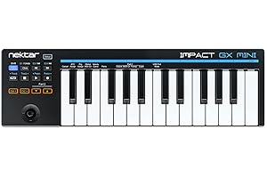 Nektar Impact GX - Teclado controlador MIDI mini USB con integración Nektar DAW
