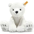 Steiff 062636 Kuscheltier Animals Soft Cuddly Friends Lasse polar bear, Single, White, 28 cm