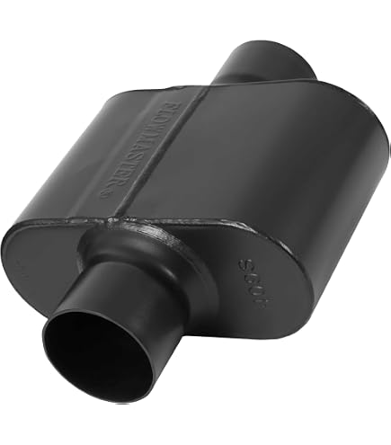 Flowmaster 12412409 HP-2 Performance Muffler - 2.25" Inlet/Outlet, Aggressive Sound - View #8