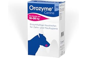 ECUPHAR Orozyme Bastoncini da masticare per cani M , da 141 g (etichetta in lingua italiana non garantita)